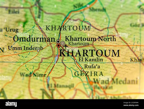 capital city of sudan|khartoum map.